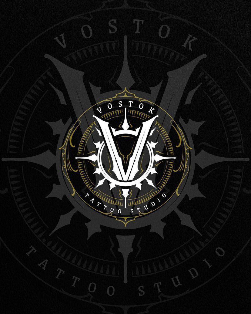 Логотип Vostok Tattoo